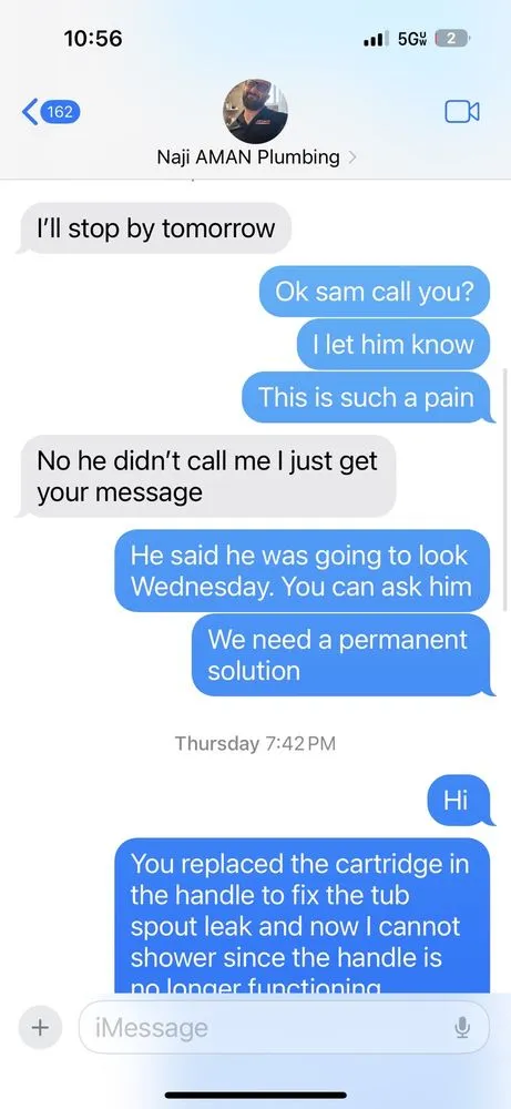 Slide of Aman Plumbing Drains