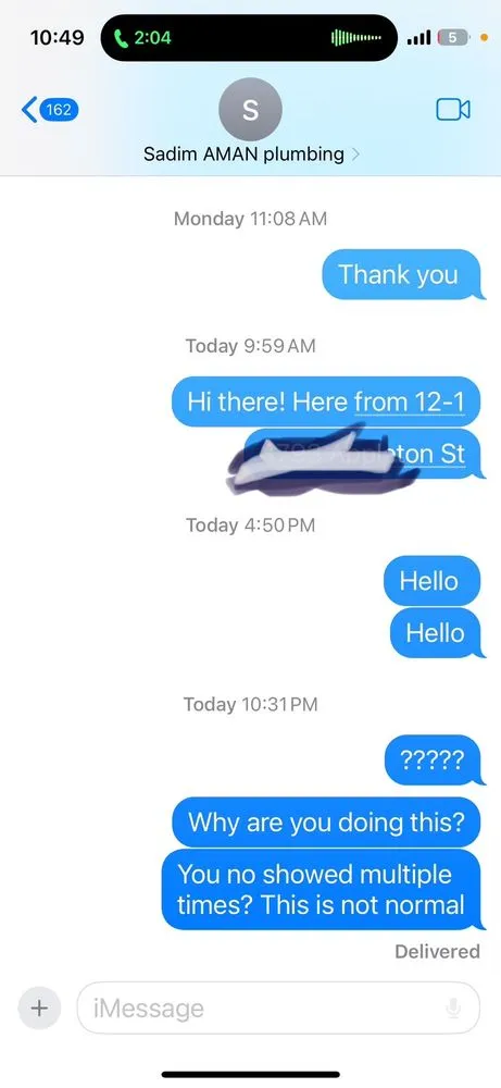 Slide of Aman Plumbing Drains