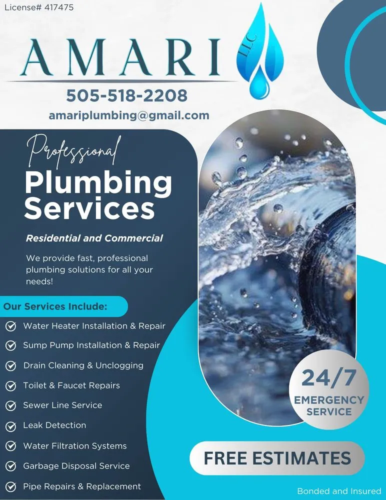 Slide of Amari Plumbing and Heating