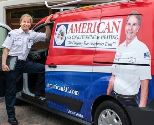 Slide of American AC Heat Plumbing