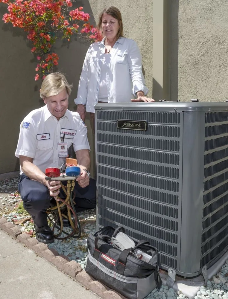 Slide of American AC Heat Plumbing