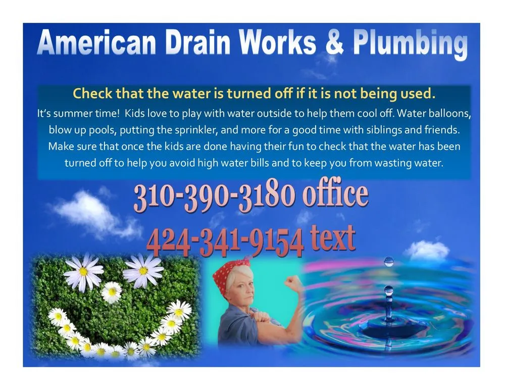 Slide of American Drain Works & Plumbing Company