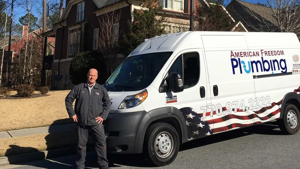 Slide of American Freedom Plumbing