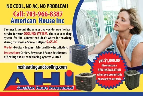 American House Heating & Cooling Logo