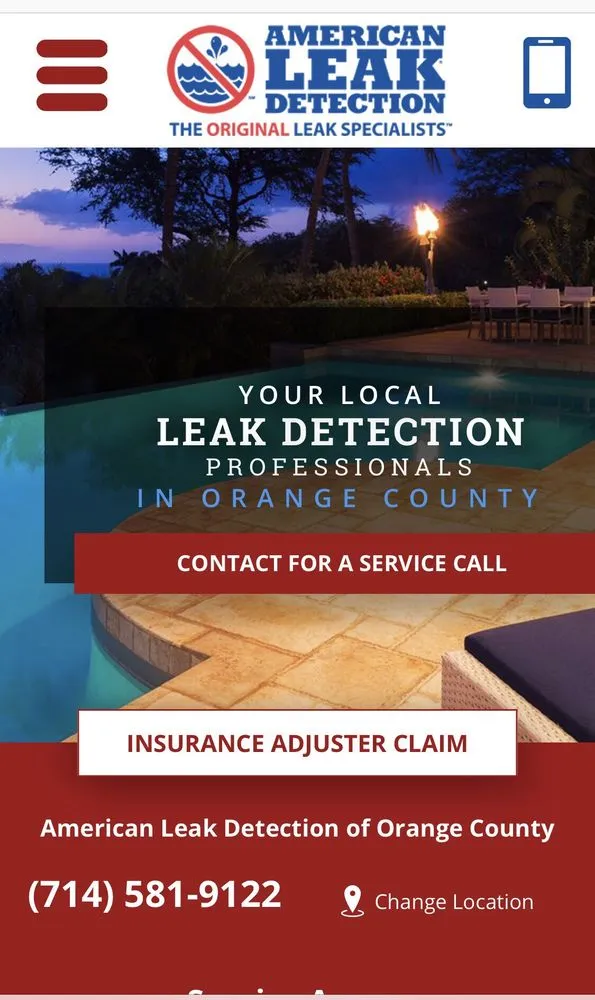 Slide of American Leak Detection of Orange County