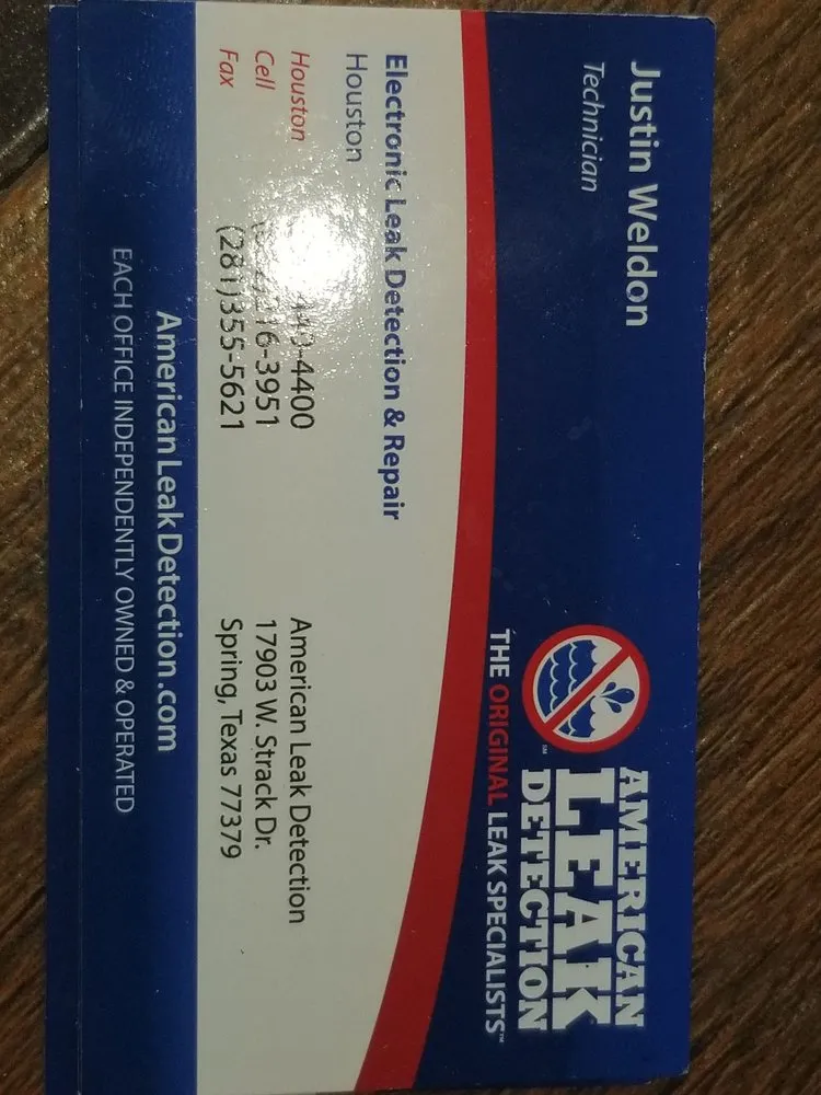 Expert plumbing repair service in Spring, TX - American Leak Detection