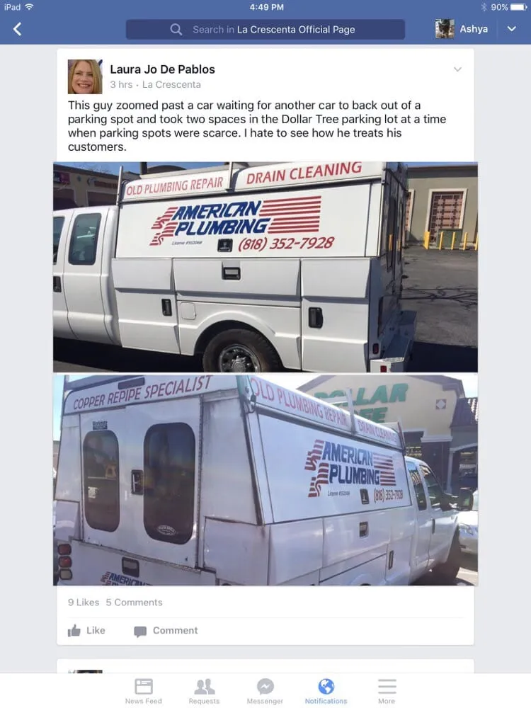 Slide of American Plumbing