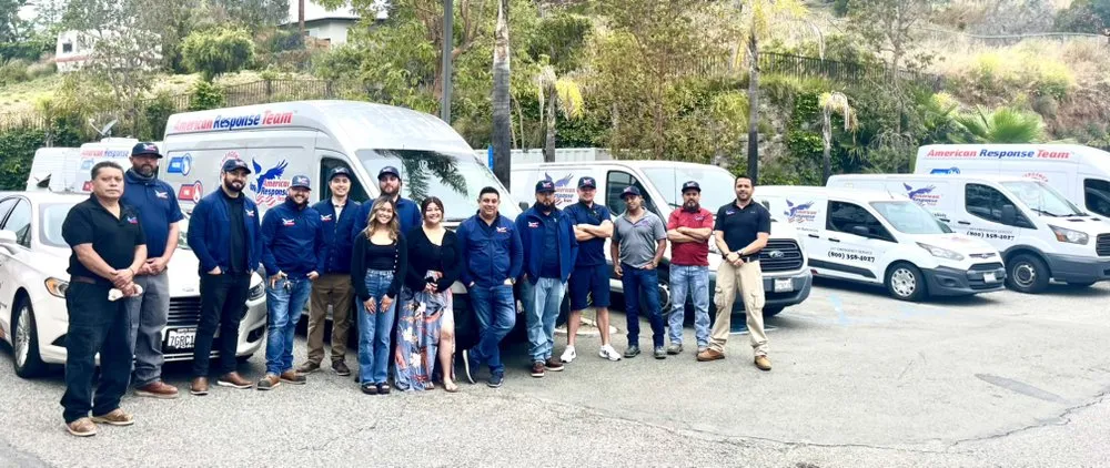 Slide of American Response Team