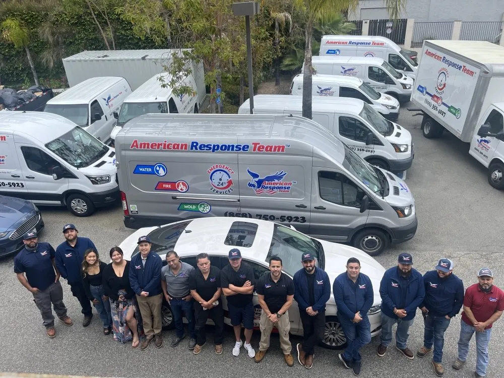 Slide of American Response Team