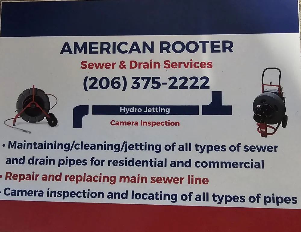 Affordable emergency plumbing for homes in Bellvue, WA by American Rooter Sewer & Drain Service