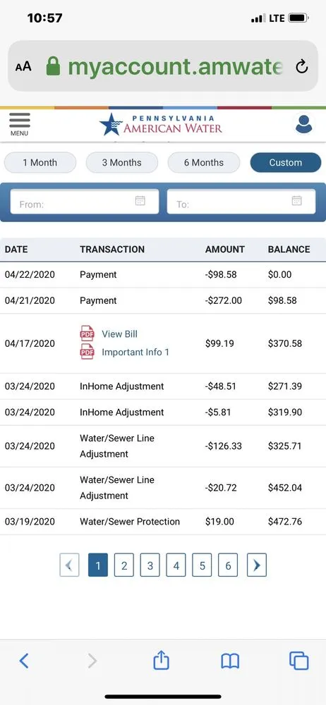 Slide of American Water Resources