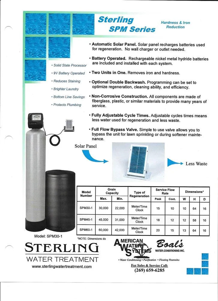 Slide of American Water Systems