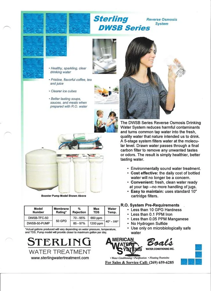 Slide of American Water Systems