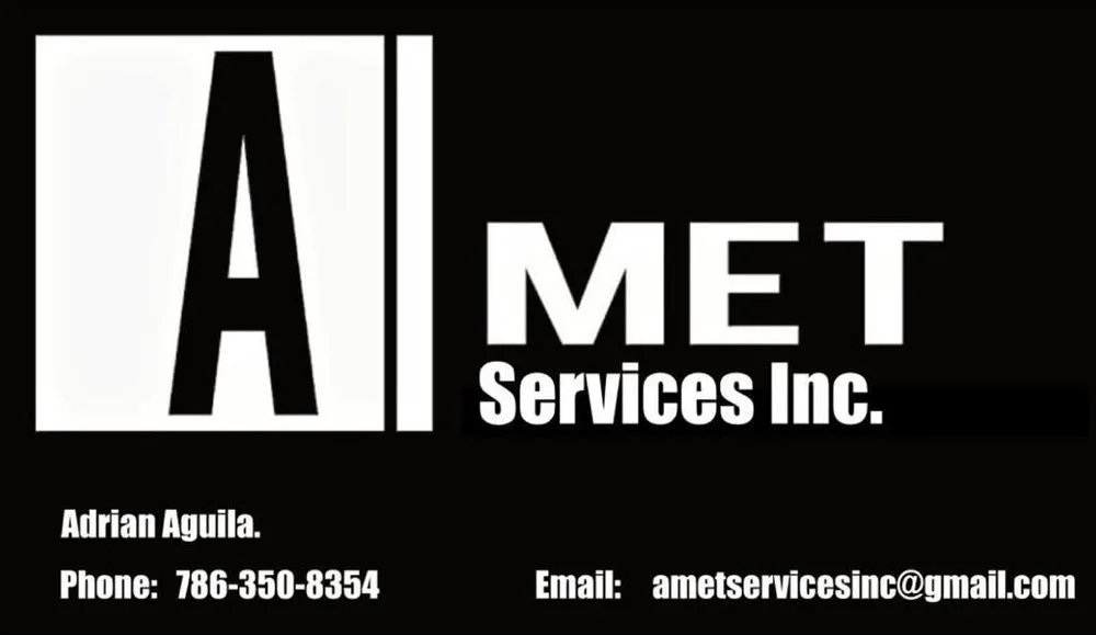Slide of Amet Services