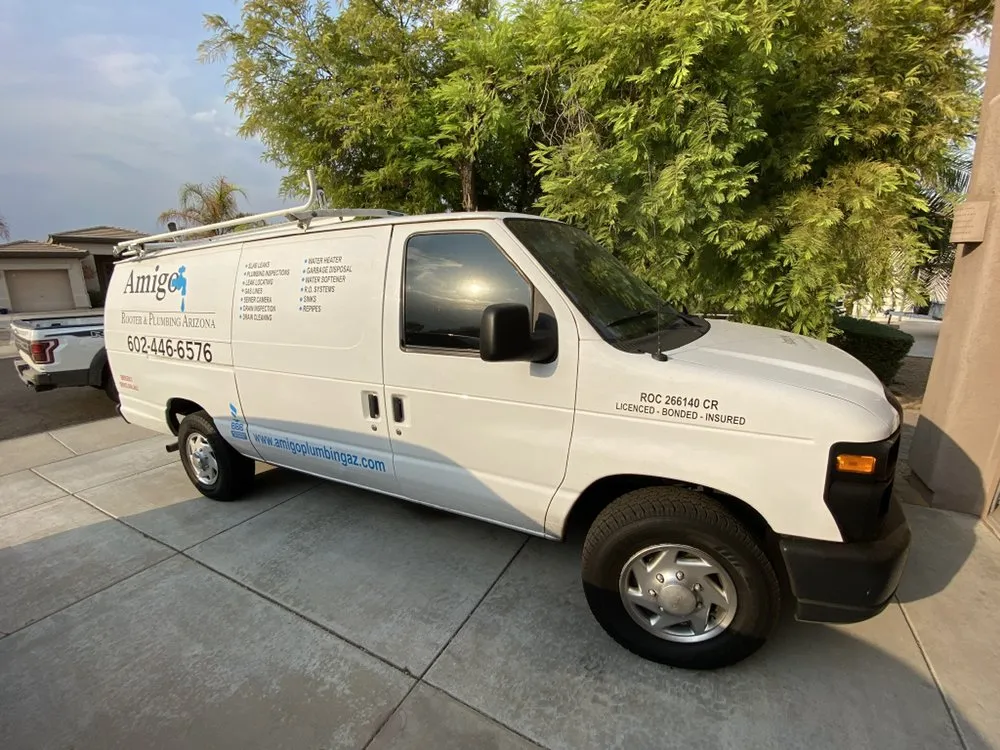 Slide of Amigo Rooter and Plumbing