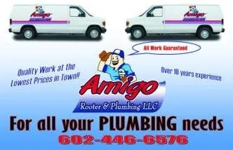 Slide of Amigo Rooter and Plumbing