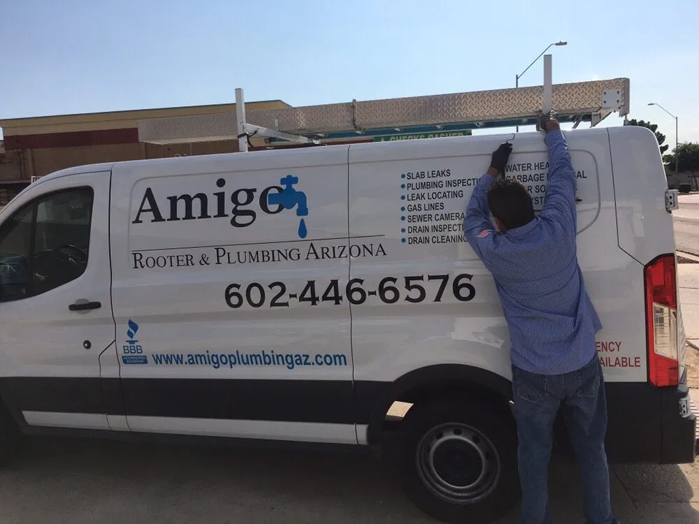 Slide of Amigo Rooter and Plumbing