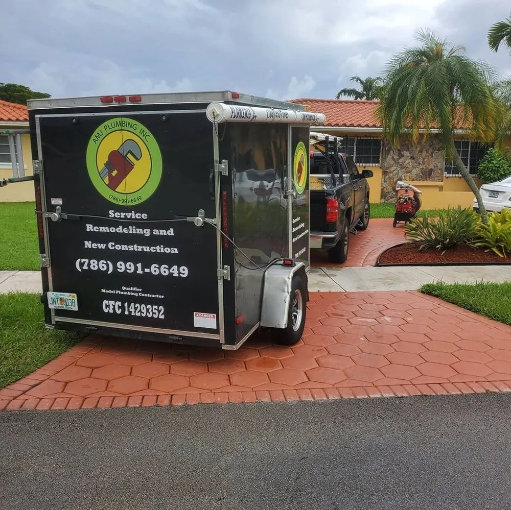 Slide of AMJ Plumbing