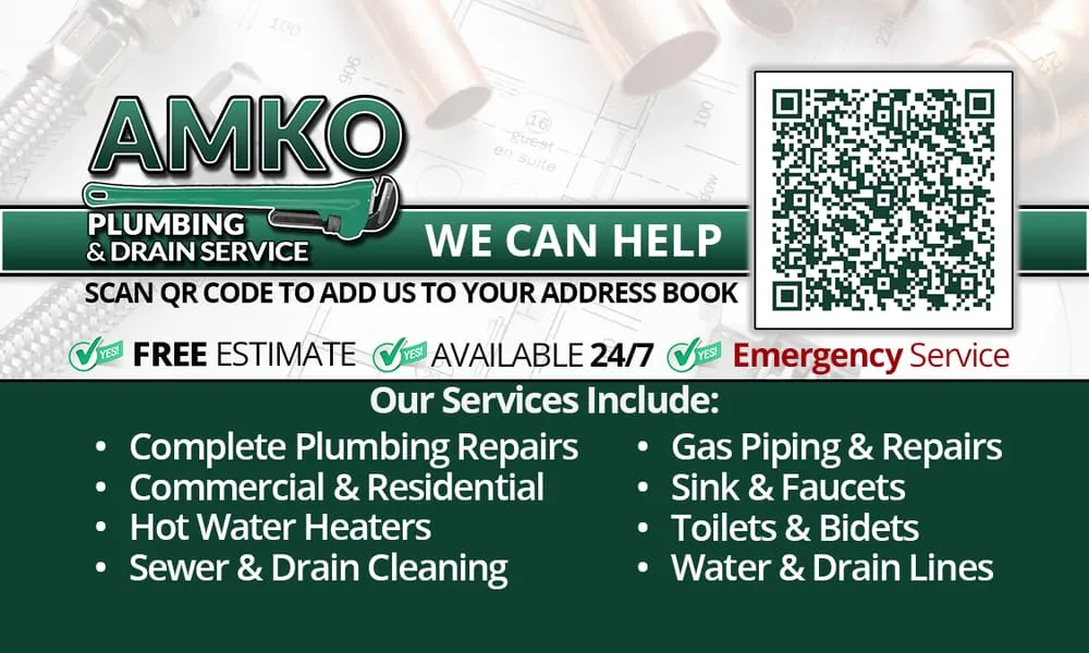Slide of Amko Plumbing and Drain Cleaning
