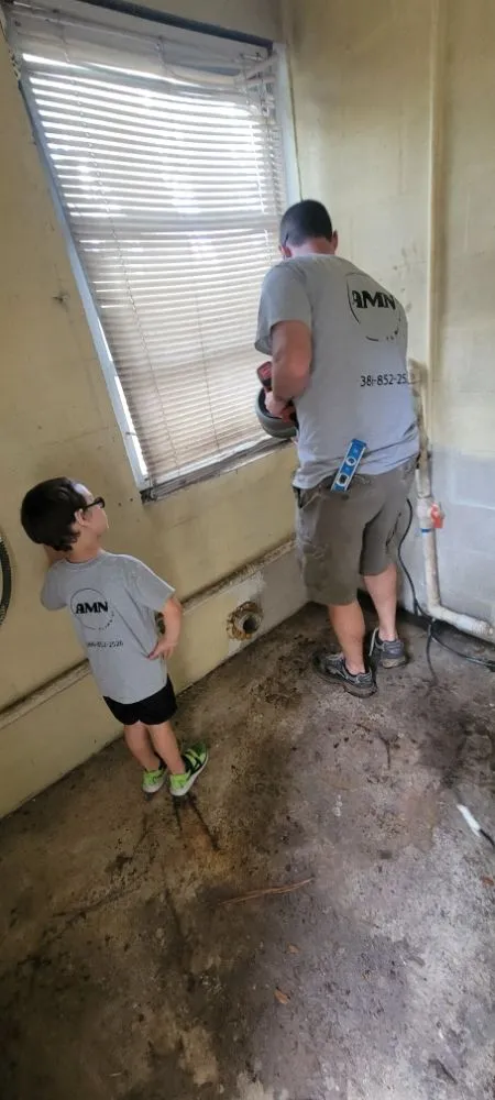 Slide of AMN Plumbing