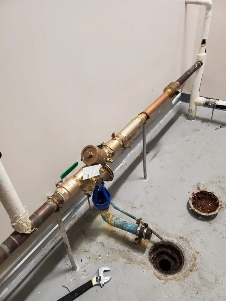 Slide of AMP Plumbing and Heating