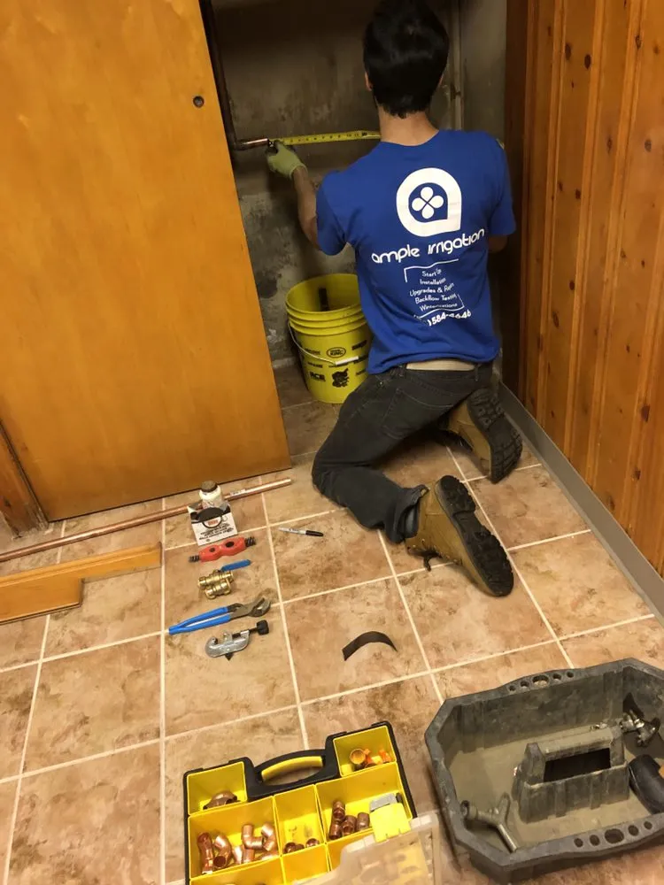 Affordable water heater service for homes in Hicksville, NY by Ample Irrigation