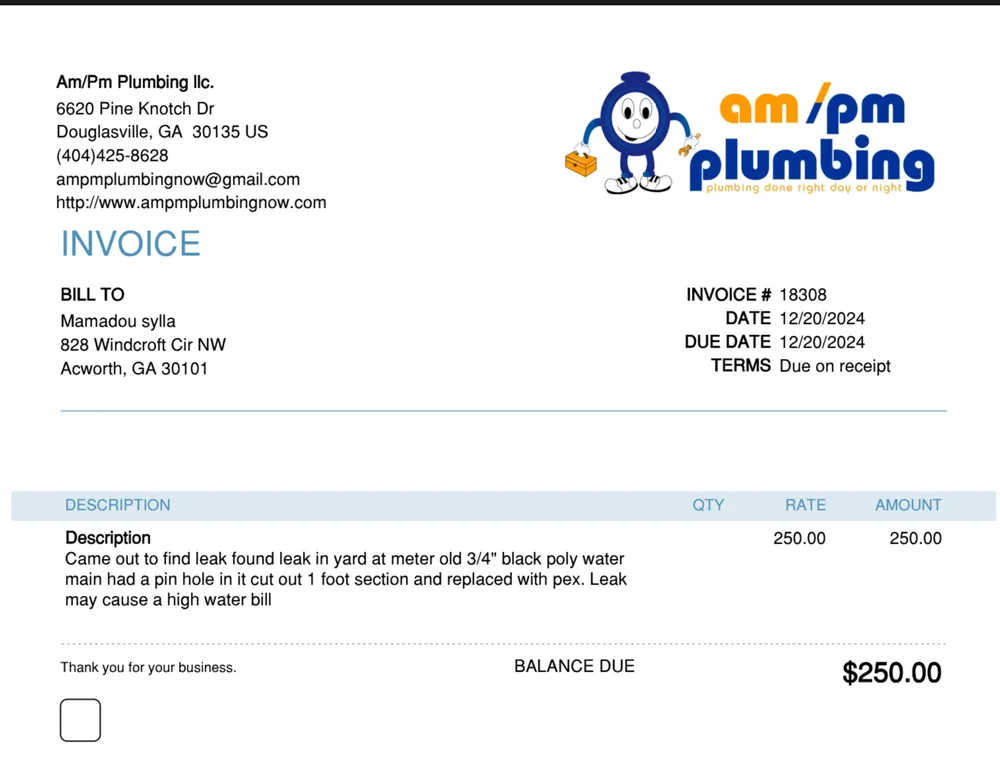 Slide of Am/Pm Plumbing