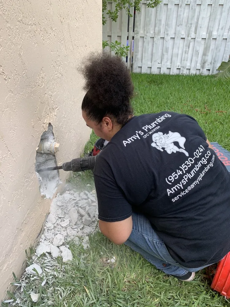 Slide of Amy's Plumbing