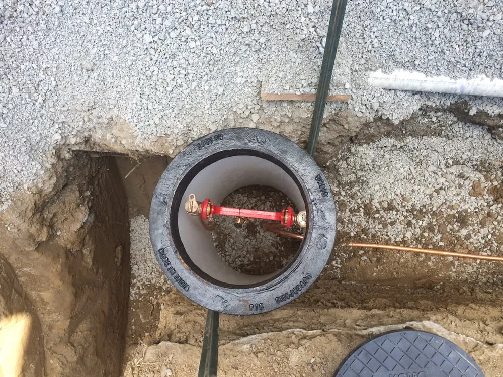 Slide of An Affordable Sewer Line Replacement