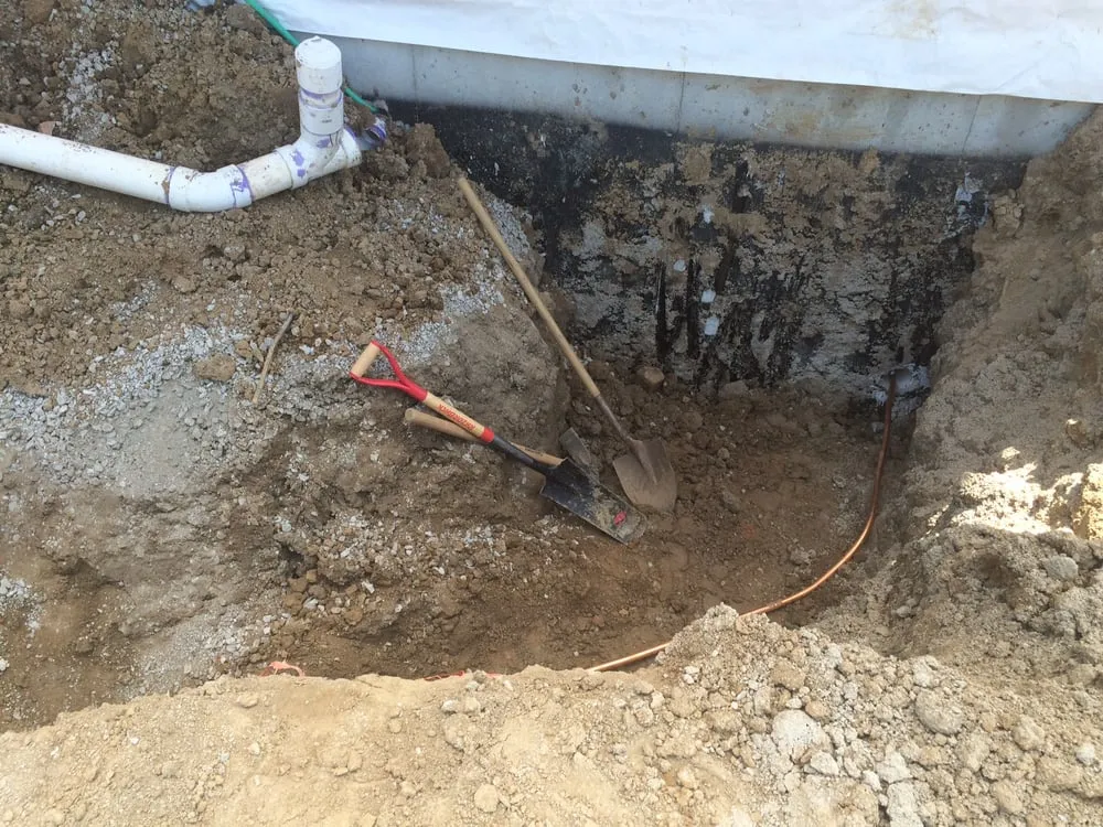 Slide of An Affordable Sewer Line Replacement