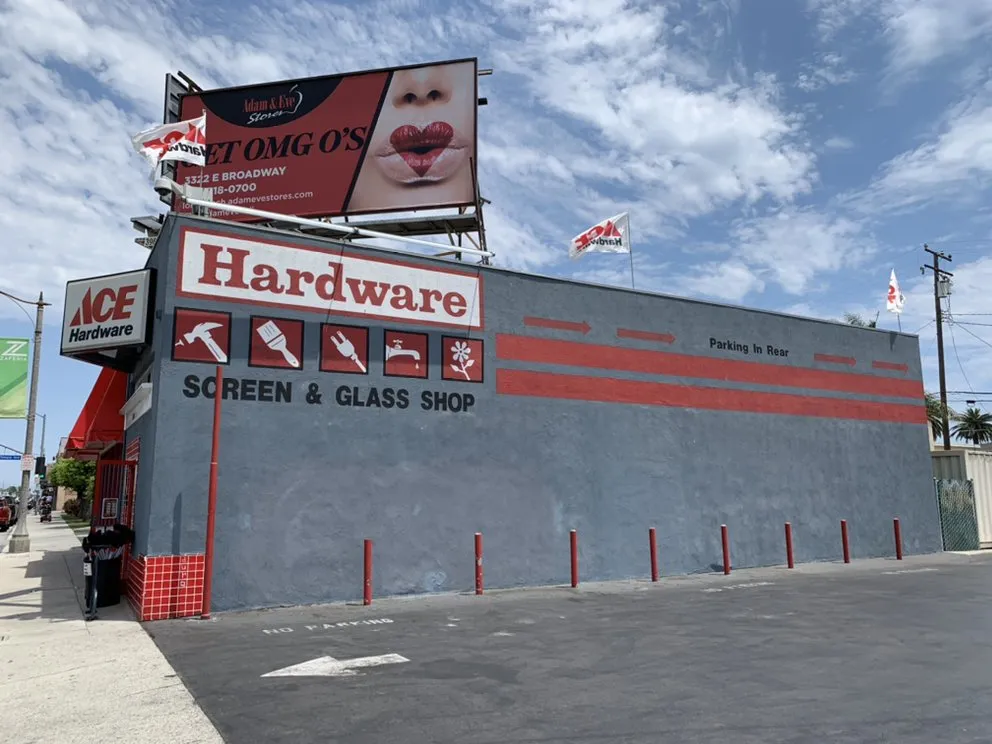 Slide of Anaheim Ace Hardware