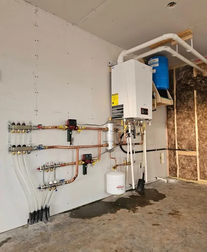Emergency water heater service in Brokaw, WI by Anderes Plumbing