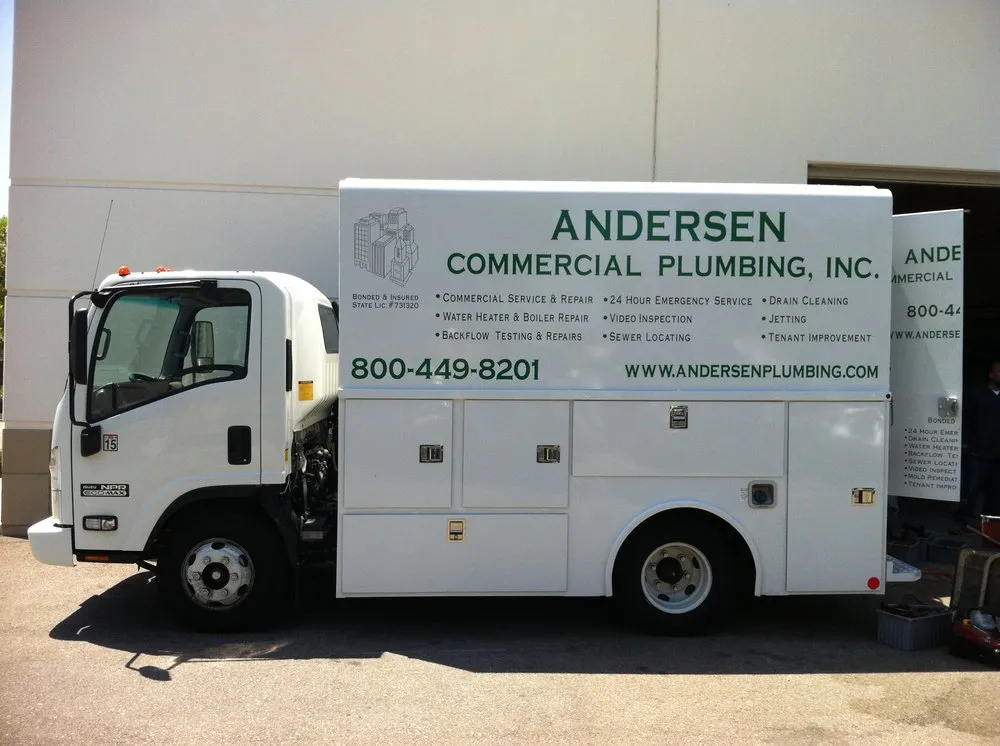 Slide of Andersen Commercial Plumbing