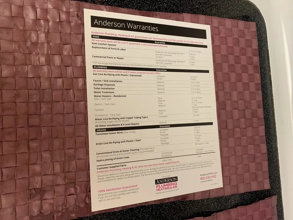 Slide of Anderson Plumbing, Heating & Air