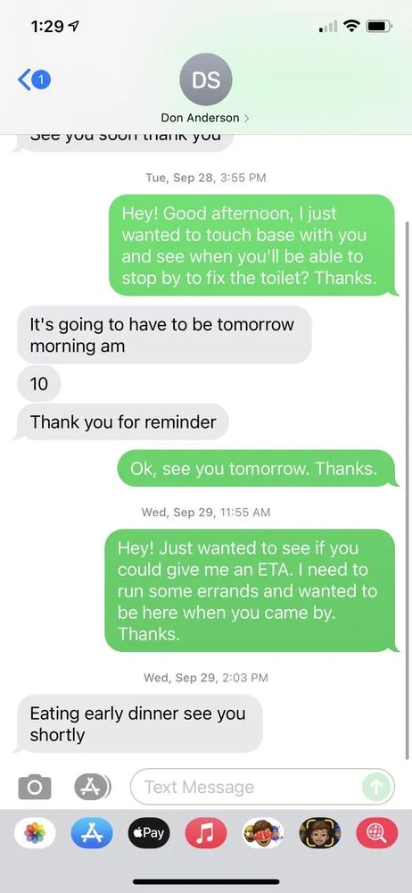 Slide of Anderson Plumbing