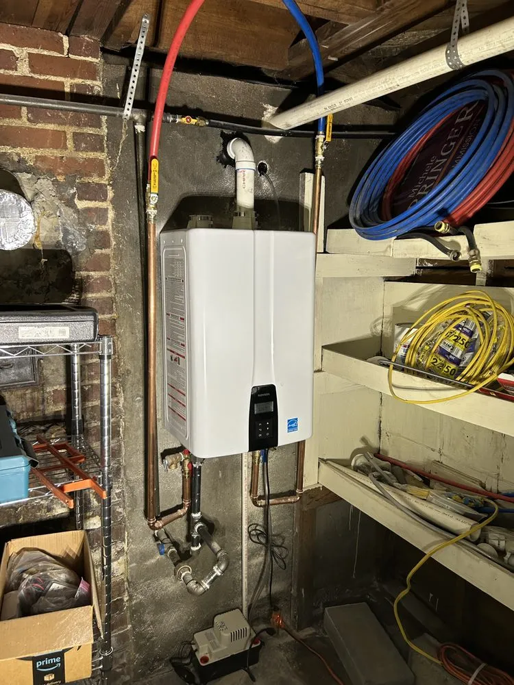 Slide of Anderson Steele plumbing