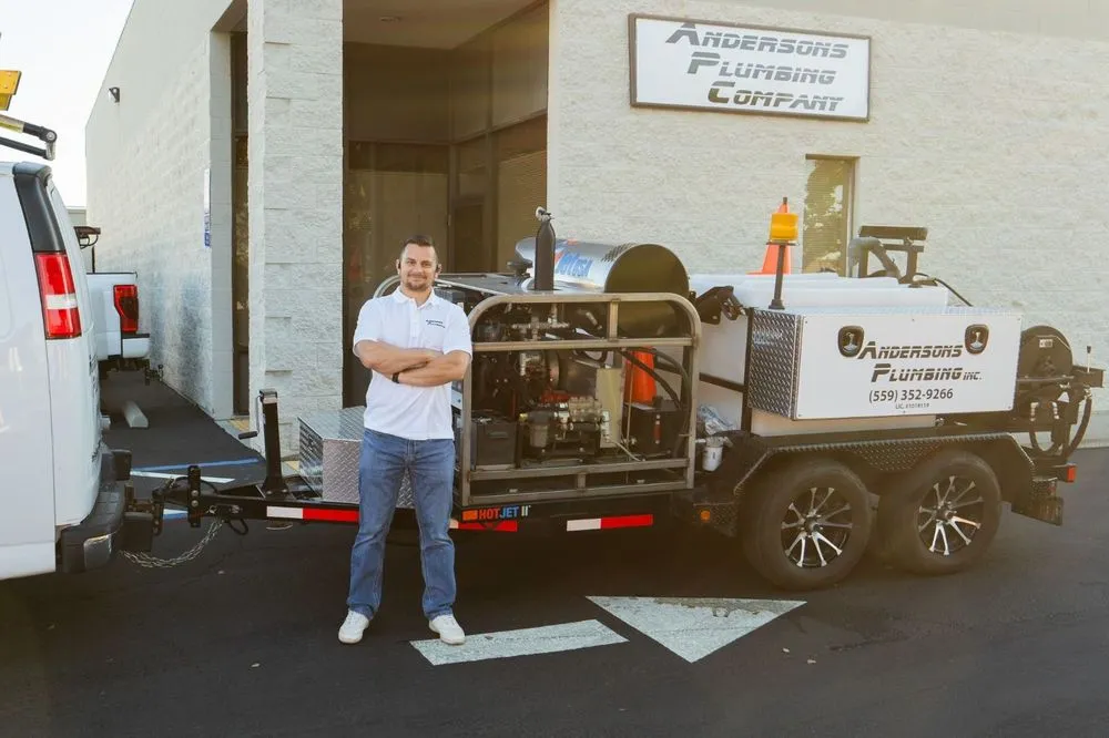 Slide of Anderson's Plumbing