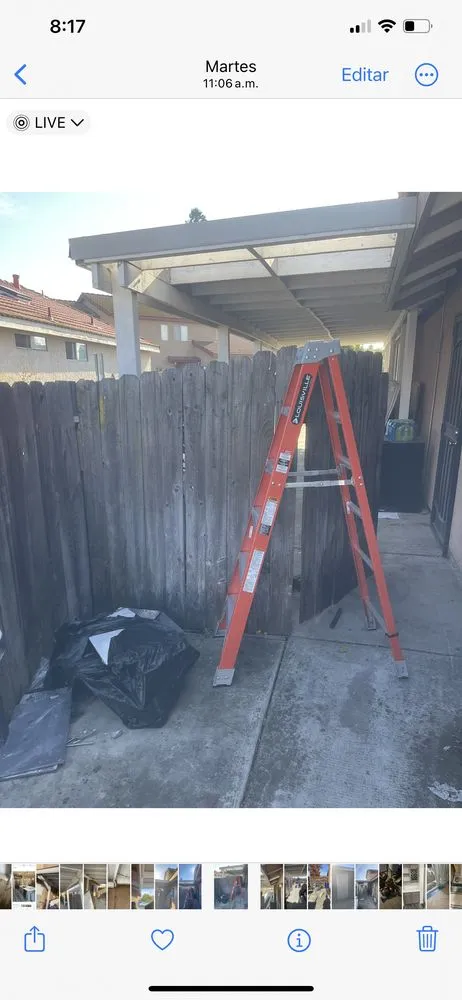 Slide of Andrade’s handyman