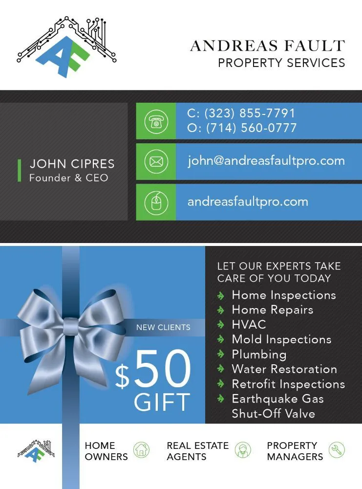 Slide of Andreas Fault Property Services