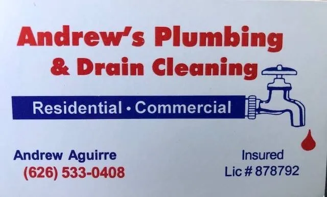 Slide of Andrew’s Plumbing & Drain Cleaning