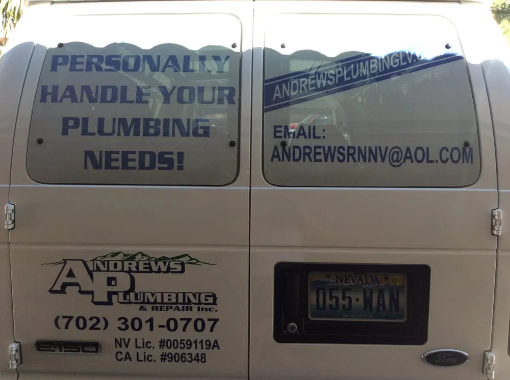 Top-rated emergency plumbing service in Las Vegas, NV - Andrews Plumbing and Repair