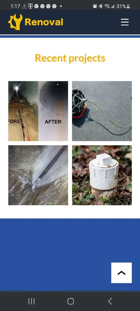 Slide of Andros Drain Service