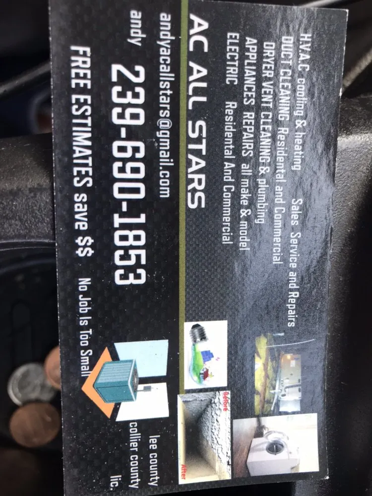 Slide of Andy Ac All Stars