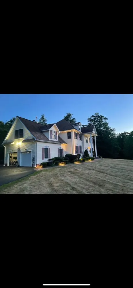 Slide of Andy power wash