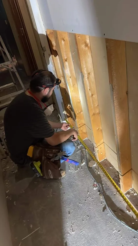 Slide of Andy Water Restoration