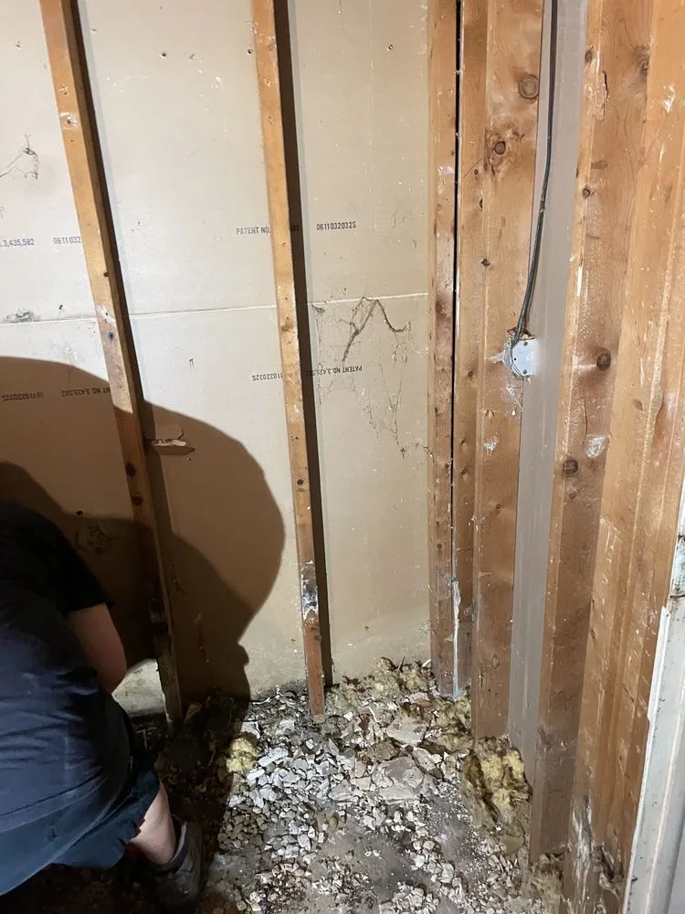 Slide of Andy Water Restoration