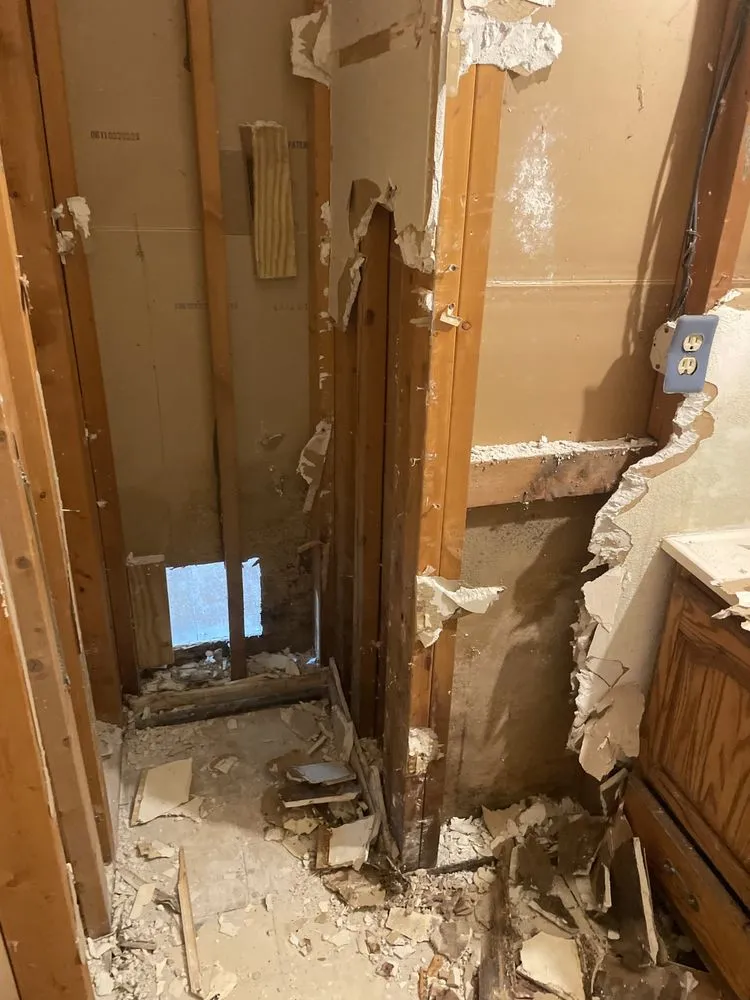 Slide of Andy Water Restoration