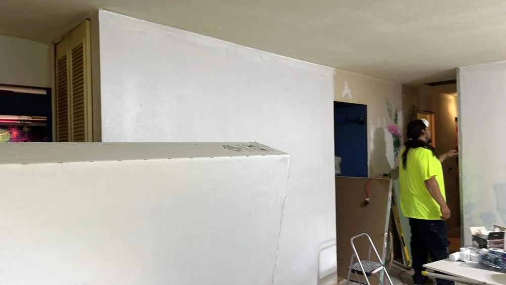 Slide of Andy Water Restoration