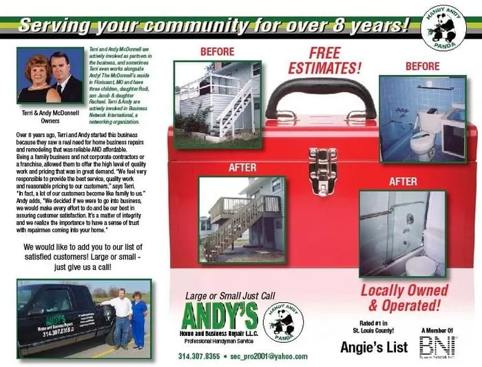 Slide of Andy's Home And Business Repair