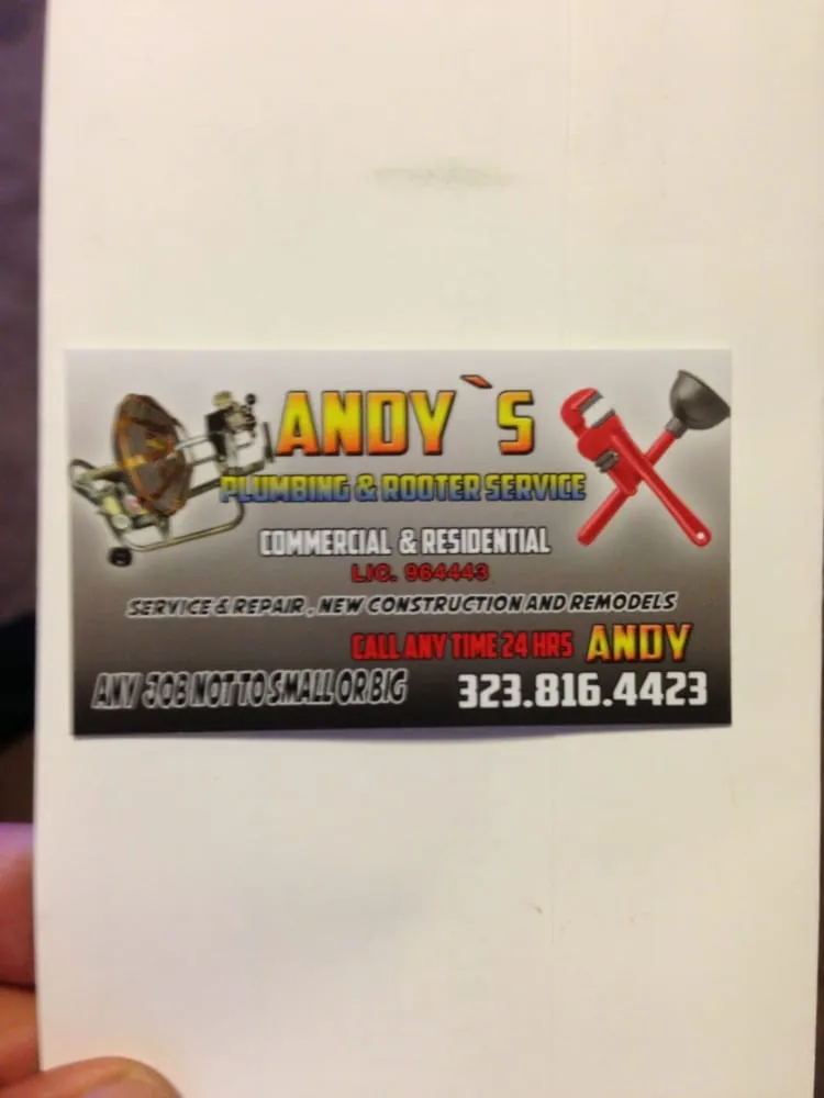 Trusted pipe repair in Los Angeles, CA by Andy's Plumbing & Rooter